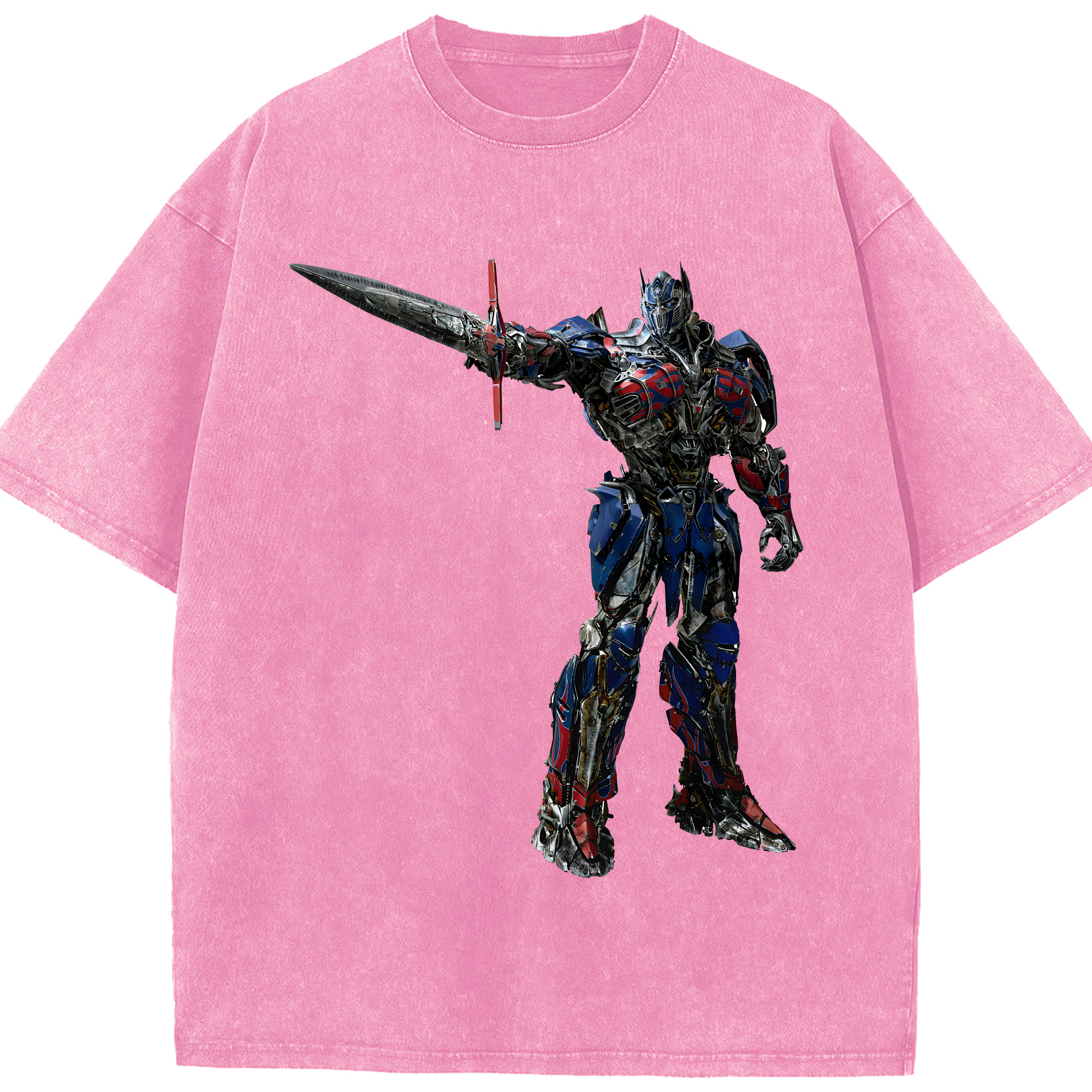 （画像用） Transformers トランスフォーマー 綿100% ヴィンテージ風 半袖Tシャツ（フロントプリント）